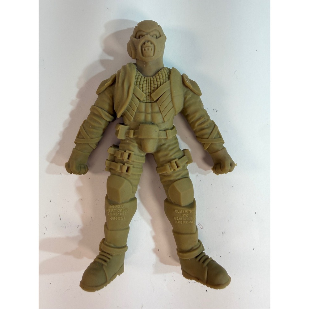 Greenbrier International Sand Filled Stretch Soldier Action Figure Olive Drab
